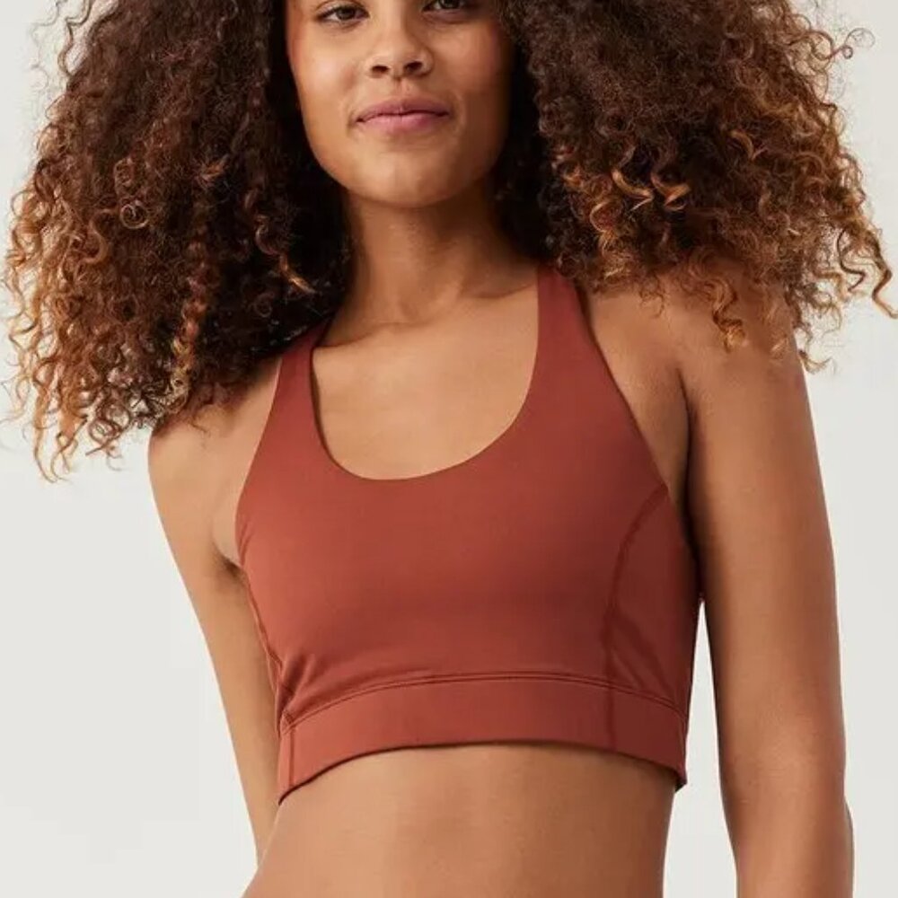 Outdoor Voices Doing Things Bra Size XXXL | NWT | Saddle | TechSweat Medium